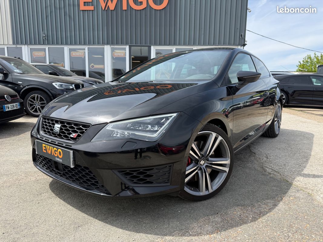SEAT Leon SC 2.0 TSI 290 CH CUPRA BVA - CARPLAY/ANDROID AUTO - REGULATEUR ADAPTATIF - SIEGES AV CHAUFFANTS - (image 2)