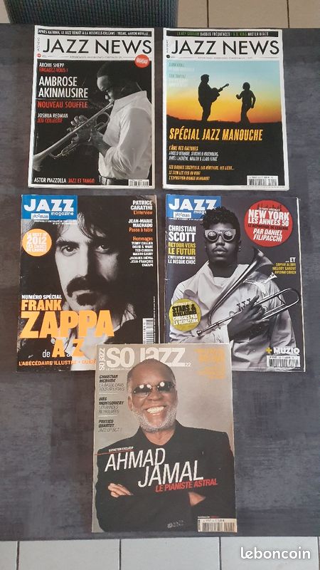 Lot de 5 magazines de Jazz (image 1)
