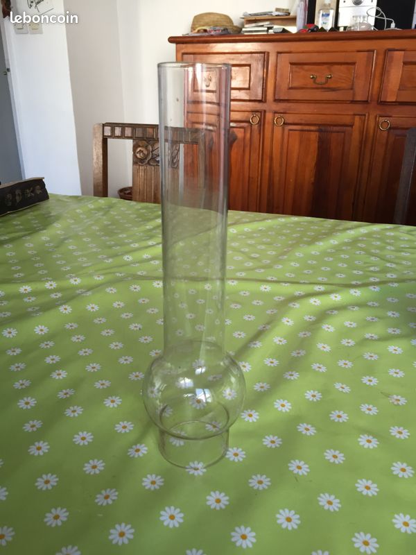 2 verres de lampe à petrole (image 2)