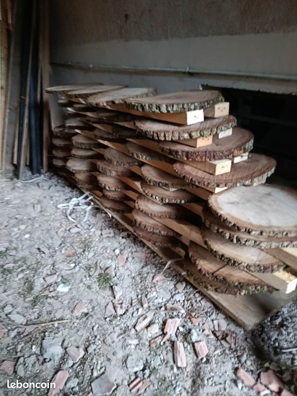 Rondelles de bois déco (image 2)