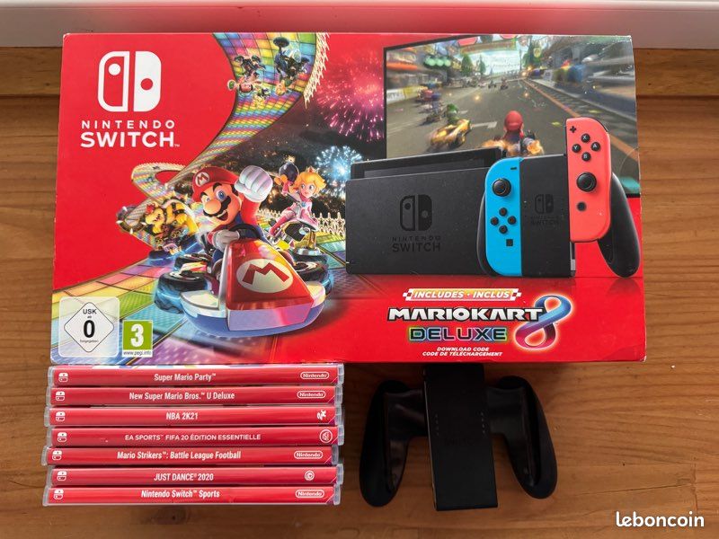 Nintendo switch mario kart de luxe 8 (image 2)