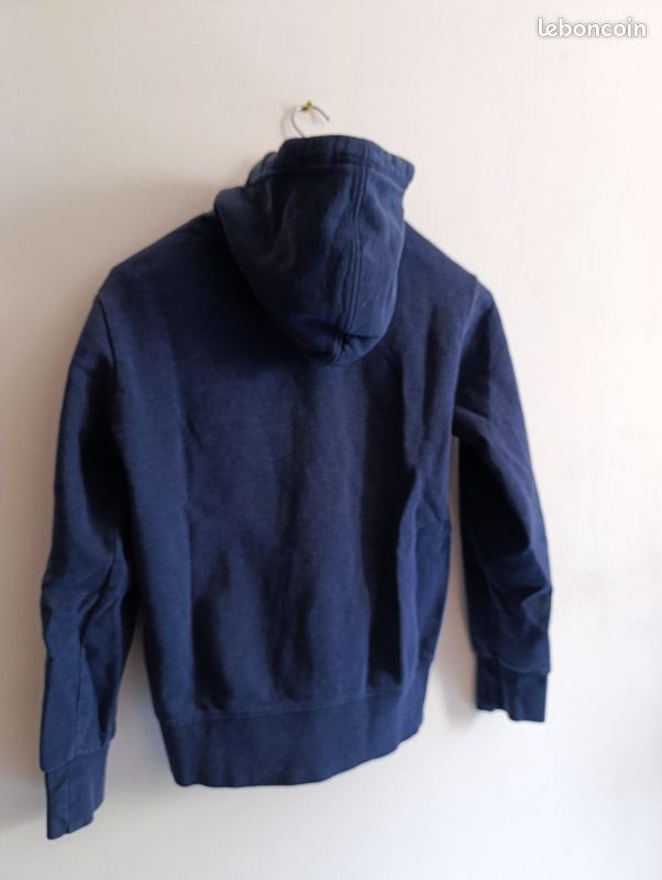 Superdry - Veste à capuche - marine Bleu - Livraison Gratuite | ! - Vêtements Vestes de survêtement Homme 68,79