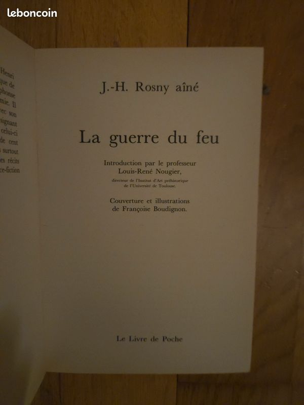 La guerre du feu J.H. ROSNY AÎNÉ (image 4)