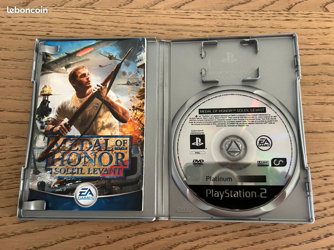 Medal of honor : soleil levant PlayStation 2 PAL - Prix - Photo - Présentation