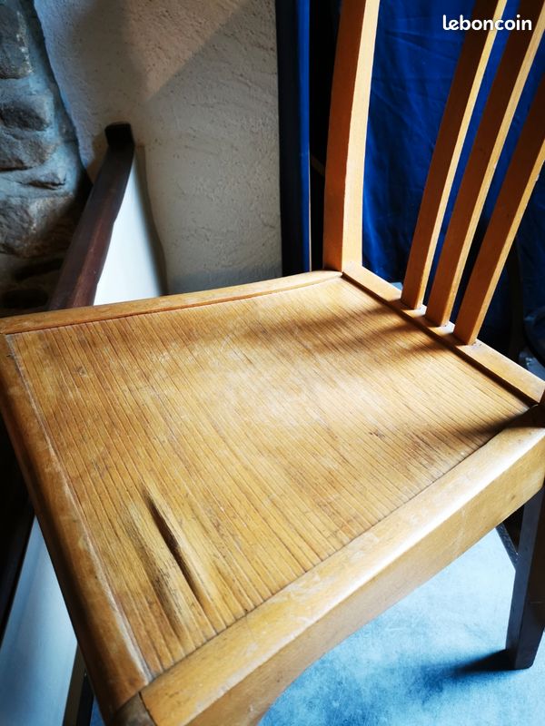 Chaise vintage annee40 (image 4)
