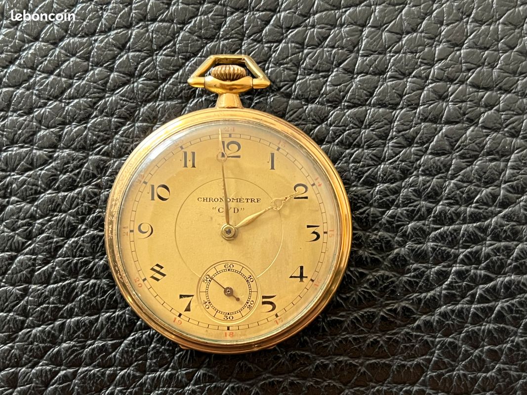 Montre à Gousset Ancienne Chronomètre 1ère Qualité - Mécanique, Fonctionne, Vintage, Bon état