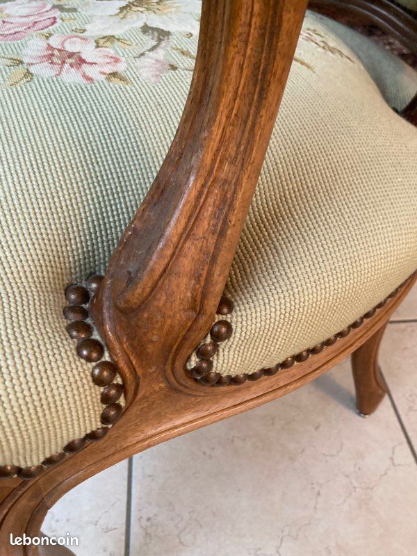 Fauteuils style Louis XV (image 7)