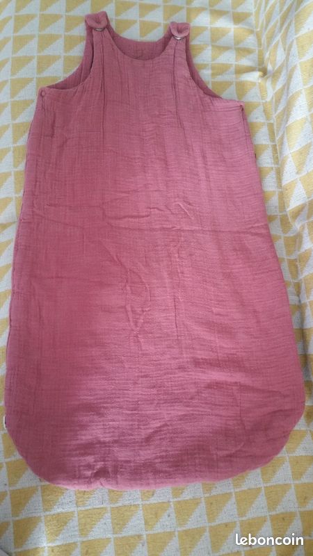 Gigoteuse vieux rose Numéro 74 taille M 9-18 mois (image 1)