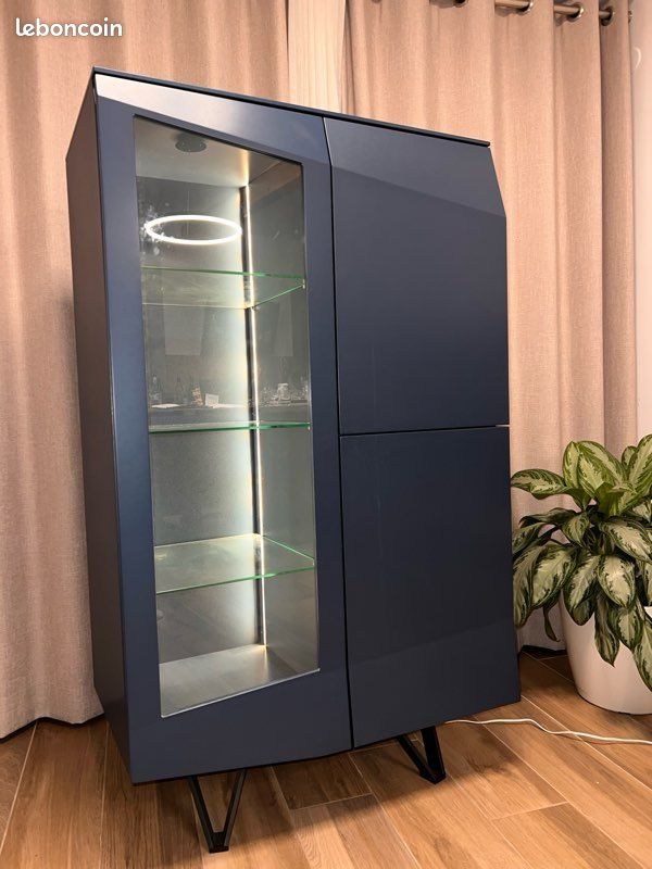 BUFFET MEUBLE DESIGN HAUT GAMME VAISSELIER BAHUT placard armoire bibliothèque (image 1)
