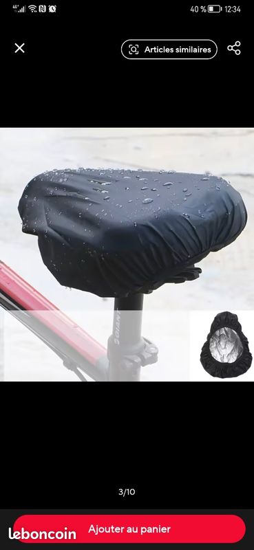 flintronic Lot de 3 Housse de Selle de Vélo, Imperméable Housse de
