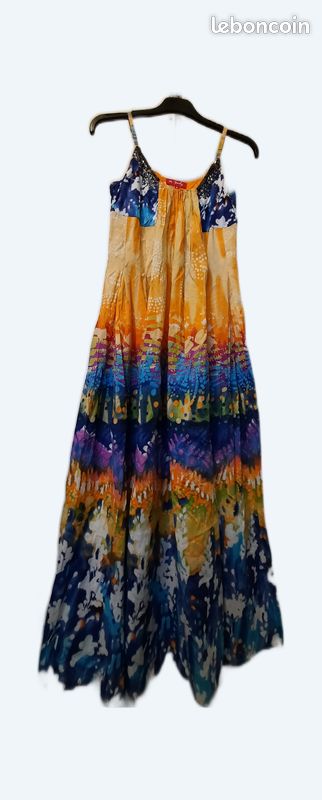 Longue Imprime Robe Longue Derhy Robes Mango Robe Longue Pink/rose