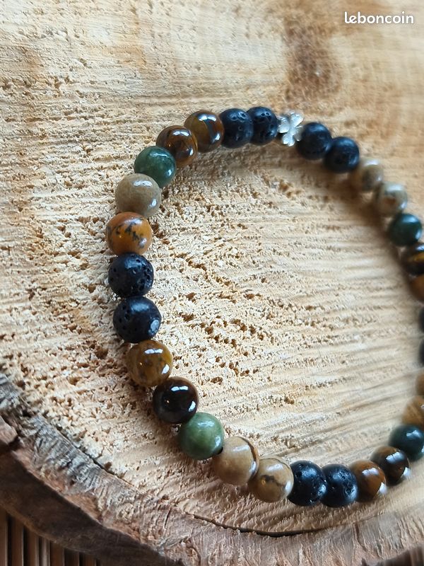 Bracelets homme en pierres naturelles (image 4)