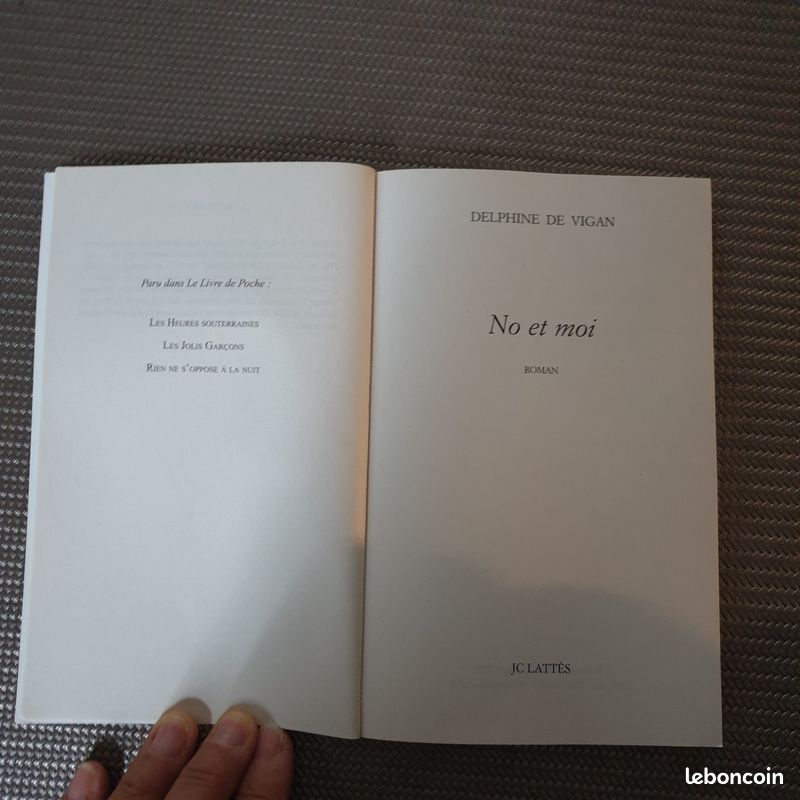 No et moi par Delphine de Vigan (image 3)