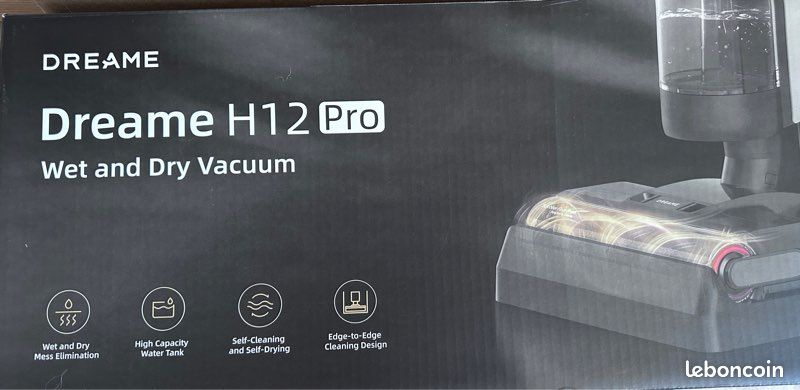 Aspirateur laveur dreame H12 Pro (image 2)