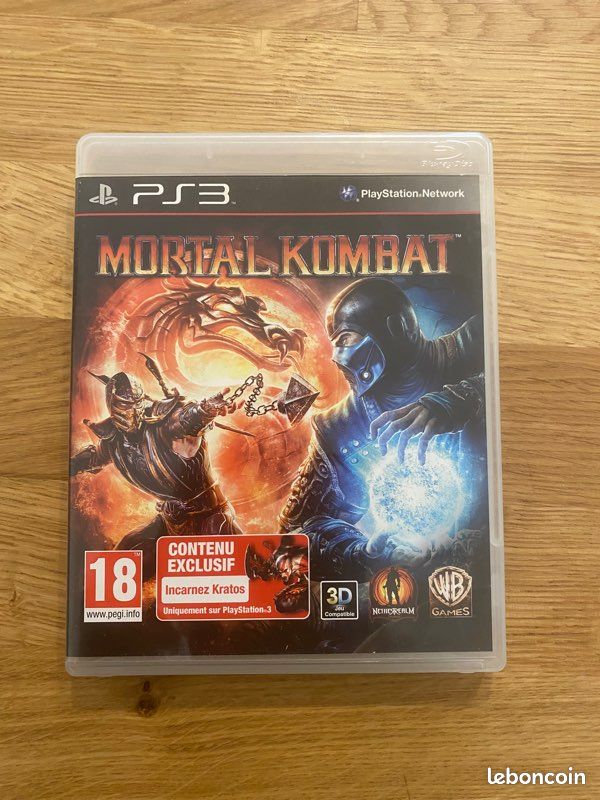 Jeu ps3 mortal kombat (image 1)
