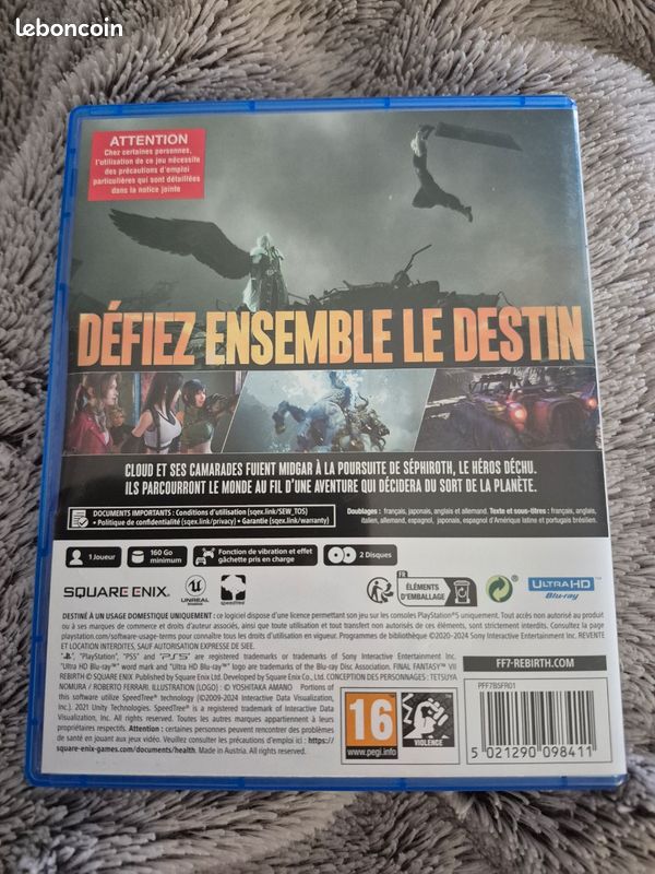 Final fantasy VII rebirth ps5 (image 3)