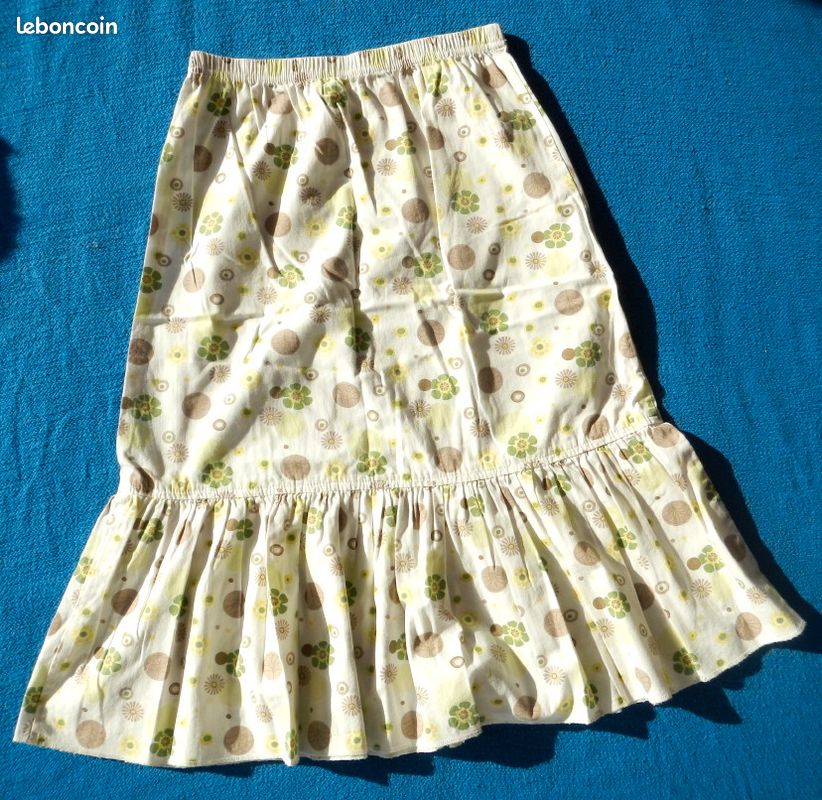 Jupe Longue Pour Fille - Taille 3 Ans - Multicouleur - Occasion Très Bon état
