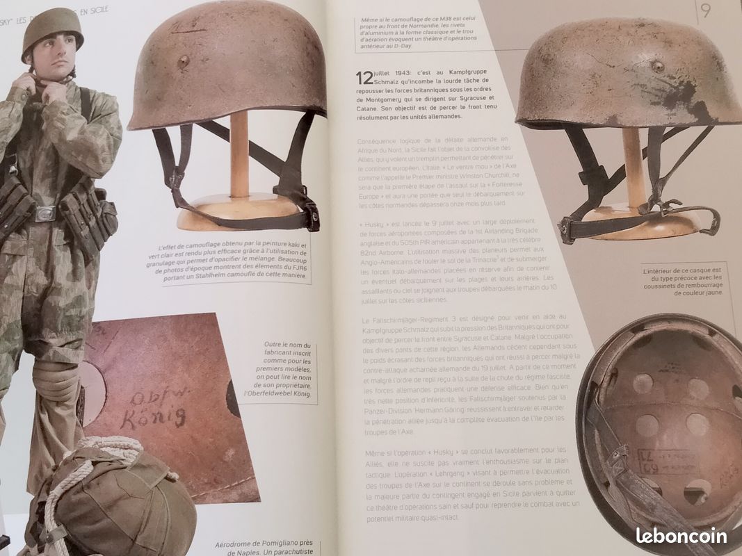 Figurines Soldats Wehrmacht – Parachutistes Allemands 1:32 (60mm), Plomb à Peindre