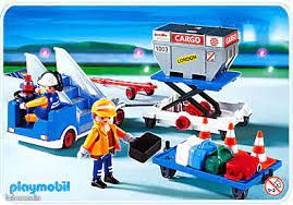 Playmobil Agents /porte-containers escalier mobile Référence de l'article: 4315-A | Disponible 2006 (image 2)