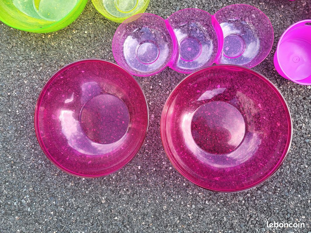 Lot saladiers plastiques (image 3)