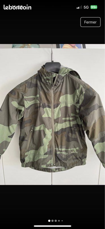 Imperméable GAP 6 - 7 ans (image 1)