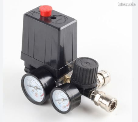 Membrane caoutchouc pour pressostat / contacteur barométrique de compresseur - neuve (image 4)