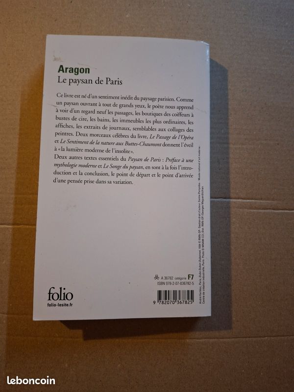 Livre Le Paysan de Paris (image 2)