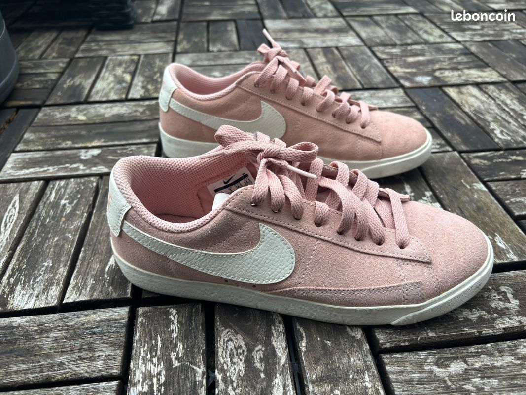 Pink Nike Blazer Low Suede Femme Nike Blazer Mid '77 Vintage
