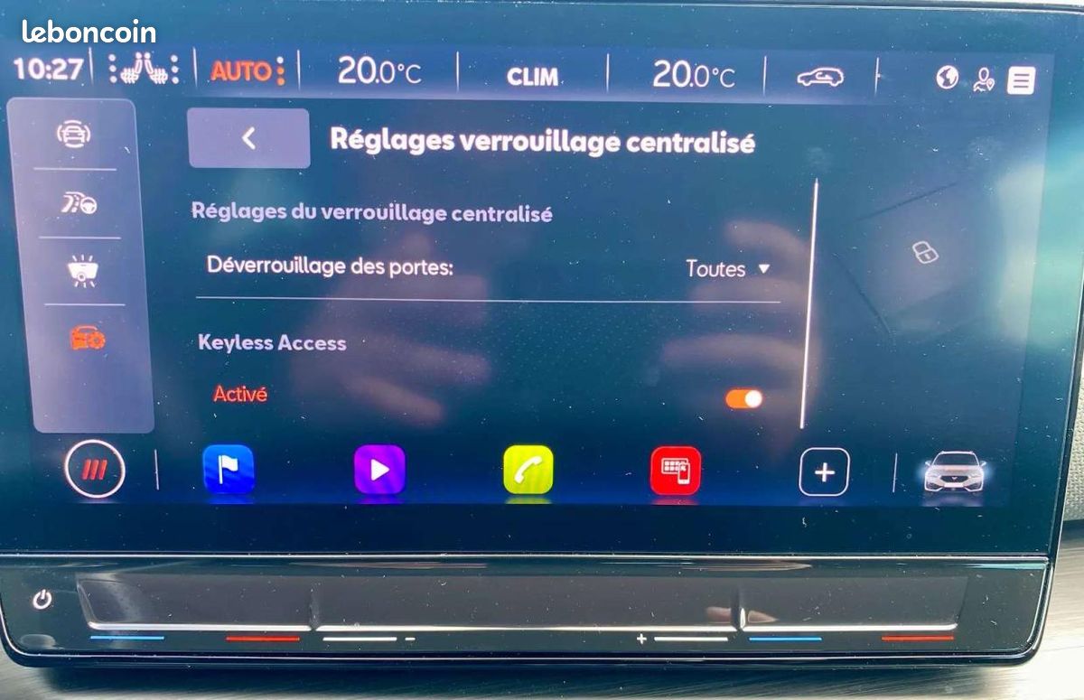 Cupra Leon SPORTSTOURER 2.0 TDI 150 ch DSG7 / Camera de recul/ Regulateur ACC/ Sieges chauff/ Jan... (image 20)