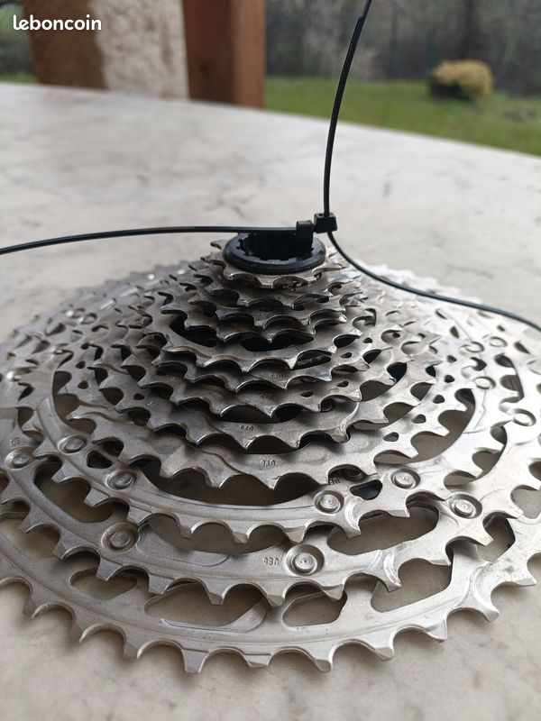 Transmission Vtt Microspline Cassette Shimano Deore 12 Vitesses CS-M6100 - 10-51 Dents - Pour VTT Tout-terrain Shimano Deore 12 Cs-m6100 Cassette 11