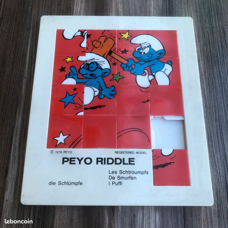 3 Escape Games Les Schtroumpfs – Jeu De Cartes, édition Quick, Occasion