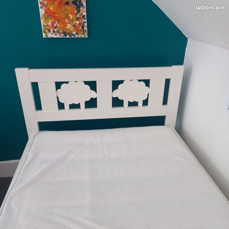 Lit enfant ikea + matelas (image 3)