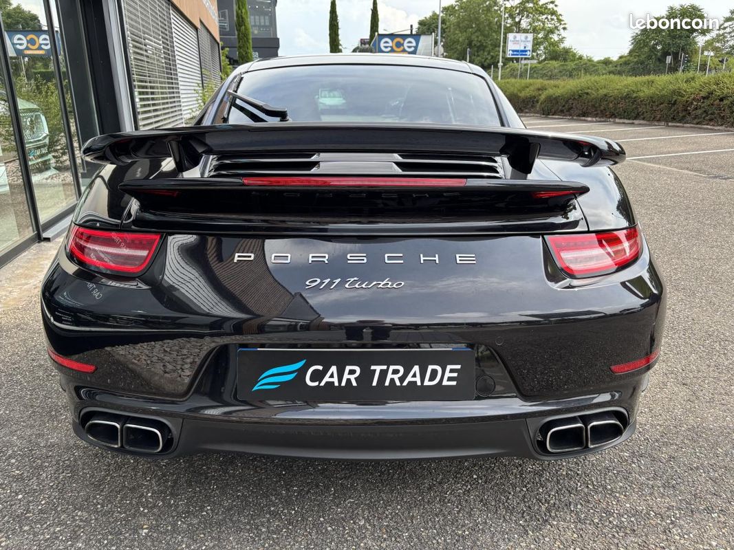 PORSCHE 911 3.8i - 520CH - 991 COUPE Turbo - TOIT OUVRANT - SIEGES ELECTRIQUE - PACK CHRONO (image 4)