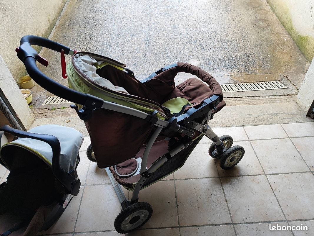 Baby Poussette Bambisol Reversible Bébé Leboncoin Poussette Trio