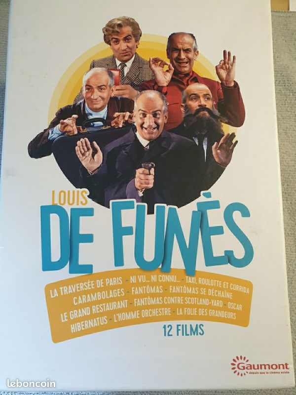 Coffret DVD Louis de funes 12 films (image 1)