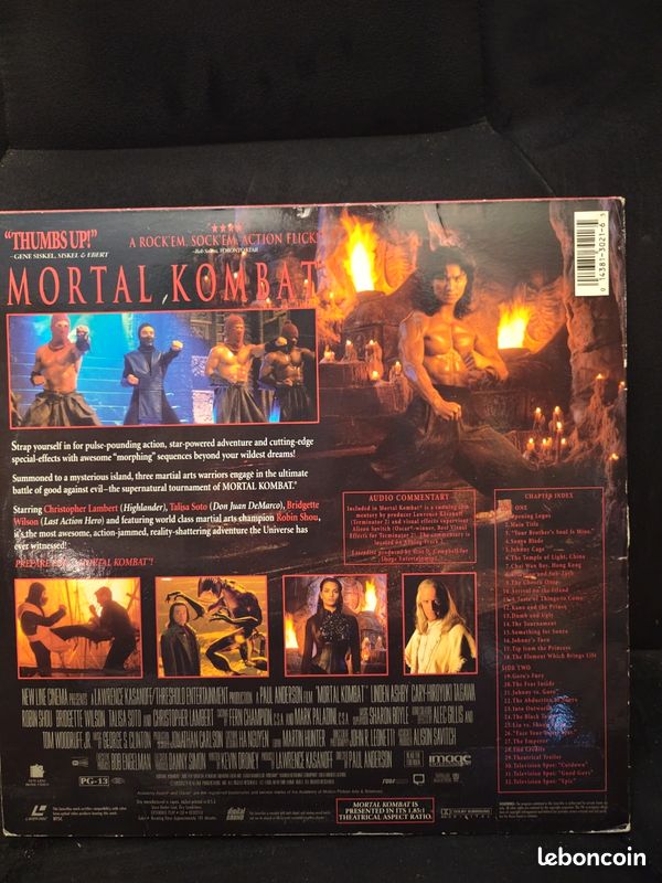 Laserdisc mortal Kombat (image 2)