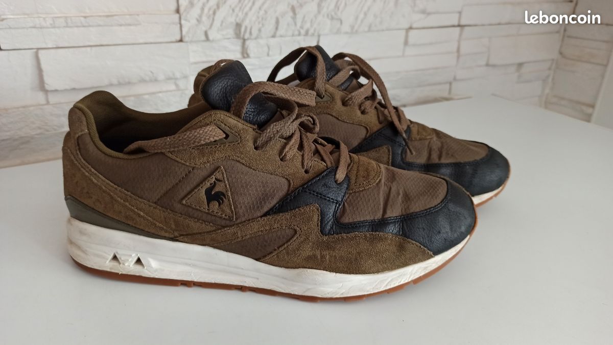 Baskets Lcs Le Coq Sportif Lcs R800 Argent Le Coq Sportif Lcs R800