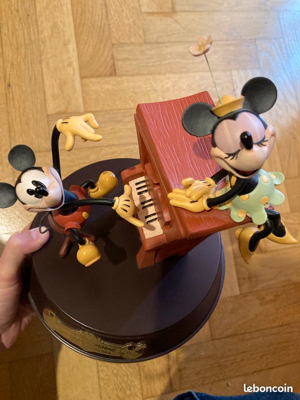 Figurine Mickey Et Minnie Anniversaire - Collection Disney, Neuve Sous Emballage