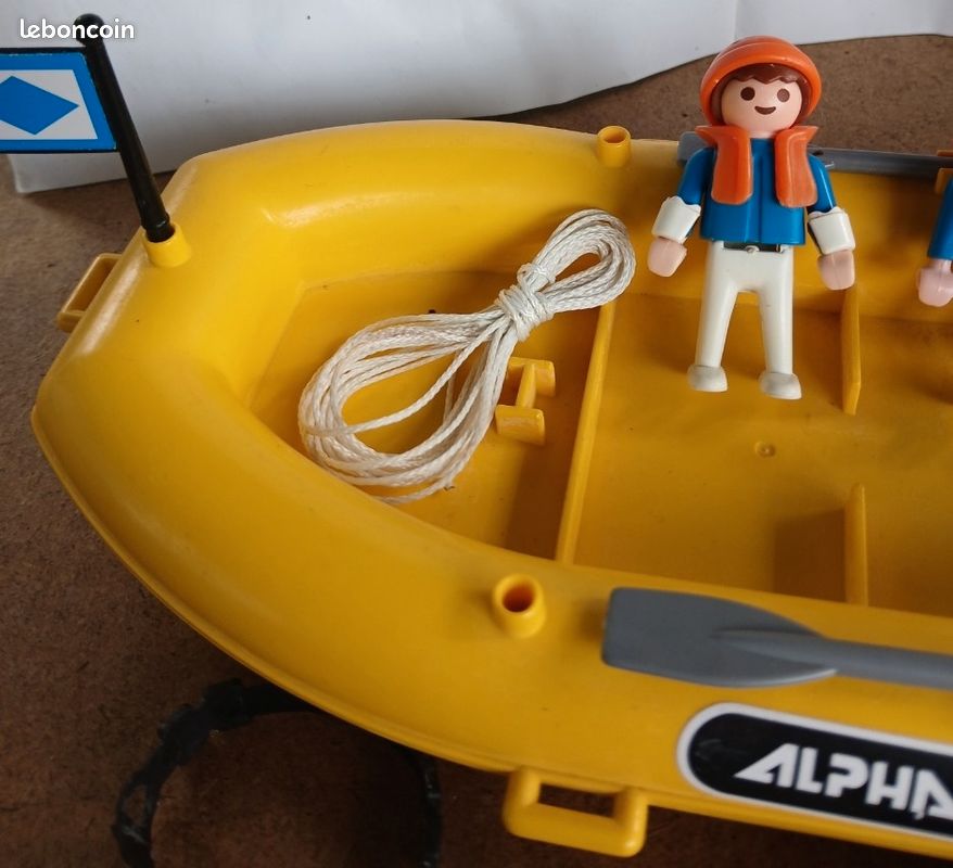 Playmobil vintage bâteau Alpha 800 (11) (image 17)