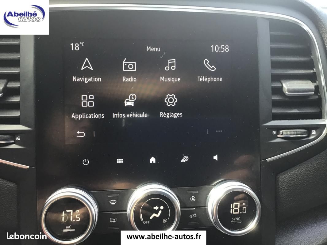 Renault Mégane IV SOCIETE BLUE DCI 115 - 21B AIR NAV 2PL (image 17)
