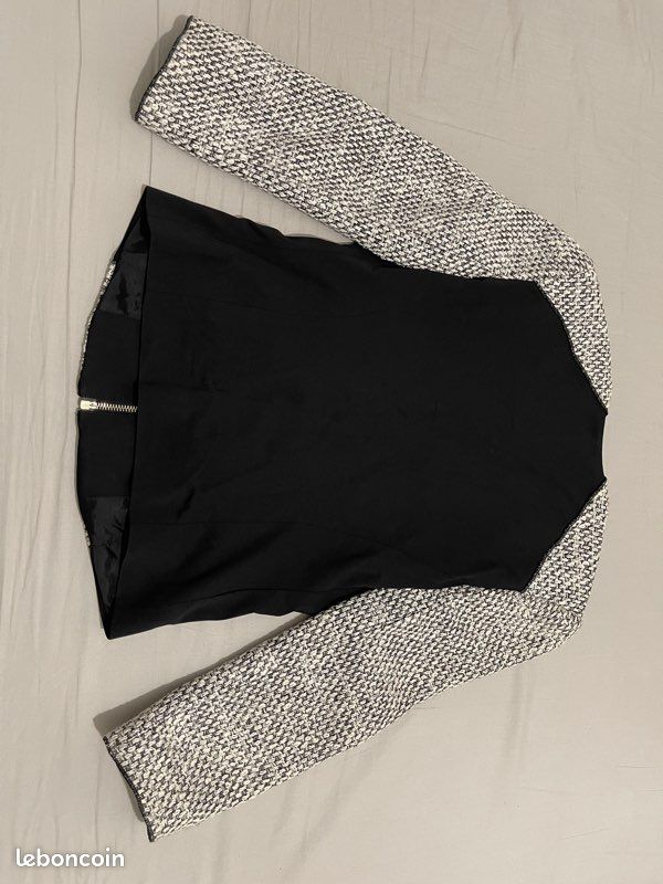 Veste/ Blaser femme bleu marine Zapa (image 6)