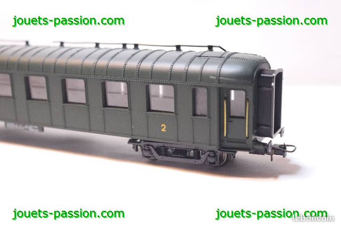 Lot De 3 Voitures OCEM Lsmodels - 2 X RA 2CL + 1 PL 1CL - Marquage ETAT - Châssis Toit Noir