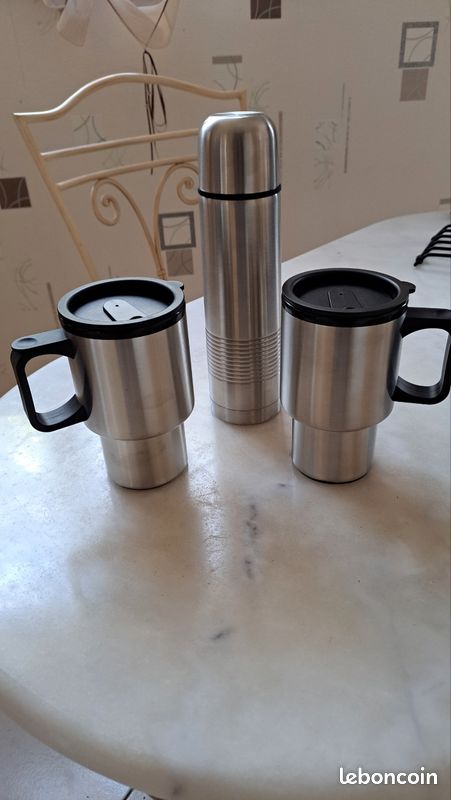 Ensemble termo mug isotherme Sport Plein air
