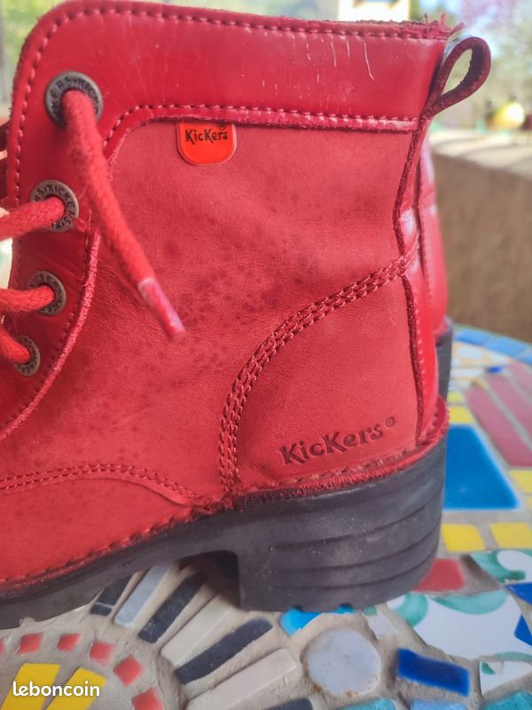 Kickers rouge (image 3)