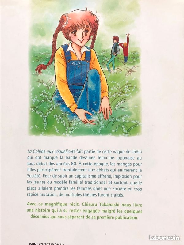 Manga 2011 - la colline aux coquelicots - Chizuru Takahashi - Tetsuro Sayama - Delcourt (image 2)