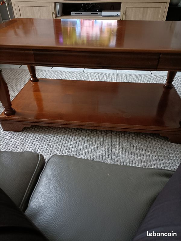 Table basse merisier (image 3)