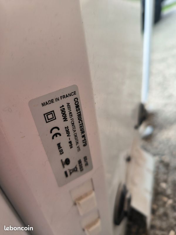 Radiateur airelec 1500W (image 4)