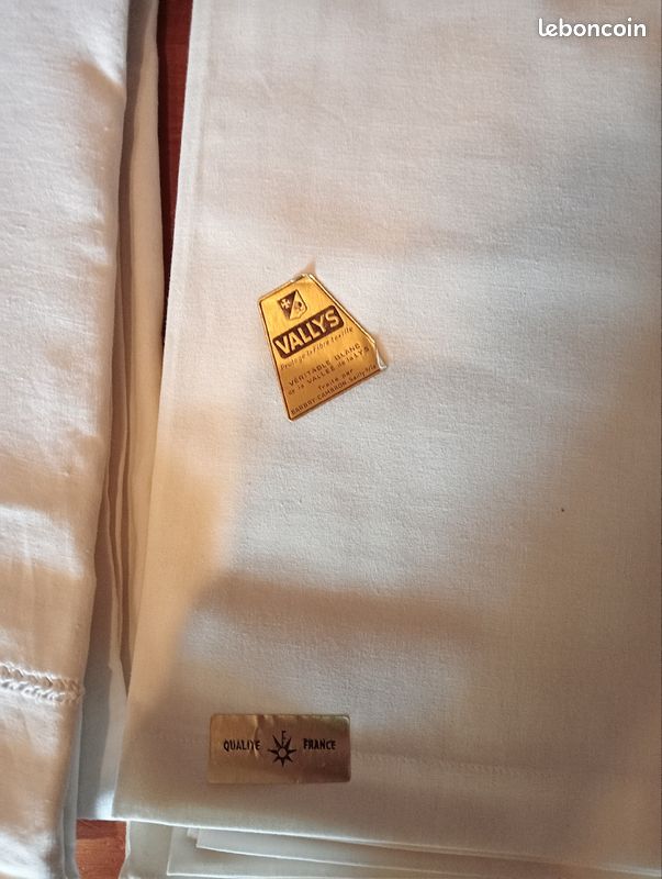 Draps en coton 2 personnes (image 2)