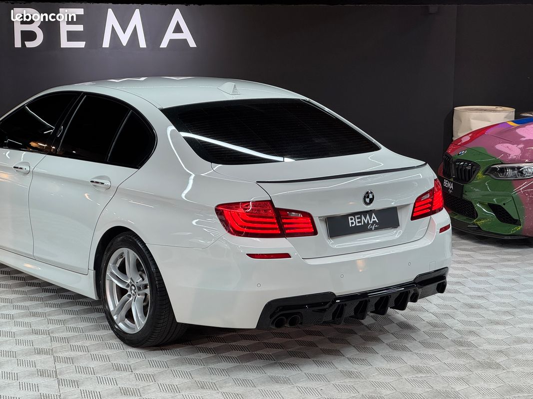 BMW 520d SERIE 5 F10 190ch | Sièges Electrique | Caméra | 389 euros/mois (image 9)