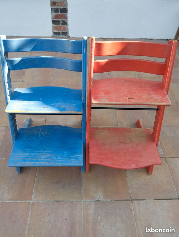 2 Chaises STOKKE TRIPP TRAPP (image 1)